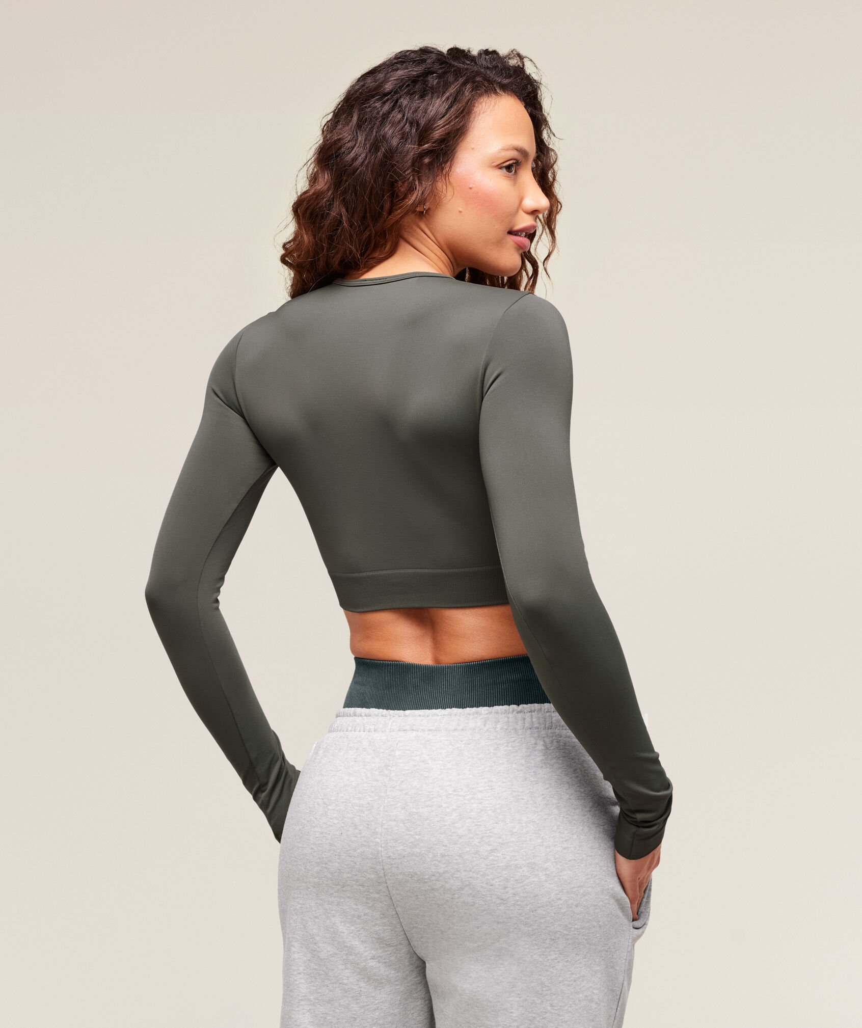 Everyday Seamless Long Sleeve Crop Top