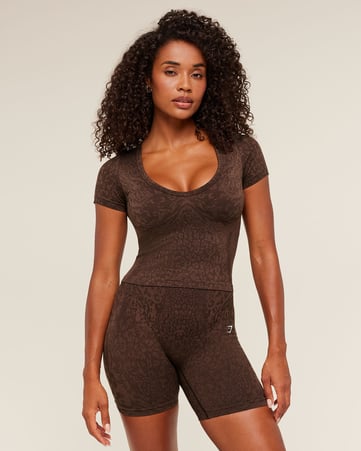 Adapt Animal Short Sleeve Top