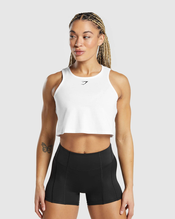 Lifting Essential Cotton Crop Tank