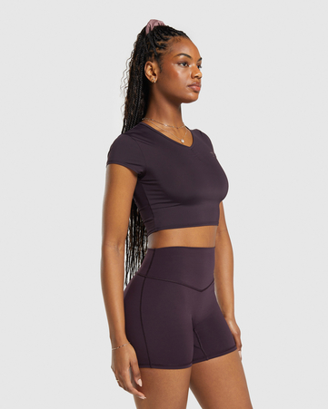 Elevate Ruched Crop Top