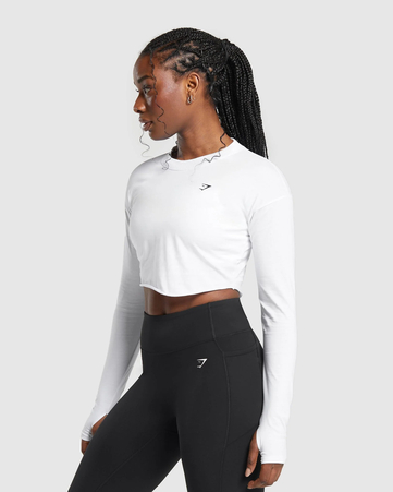 Lifting Long Sleeve Crop Top