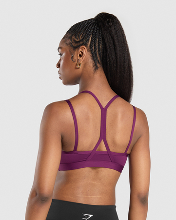 Strap Feature Sports Bra