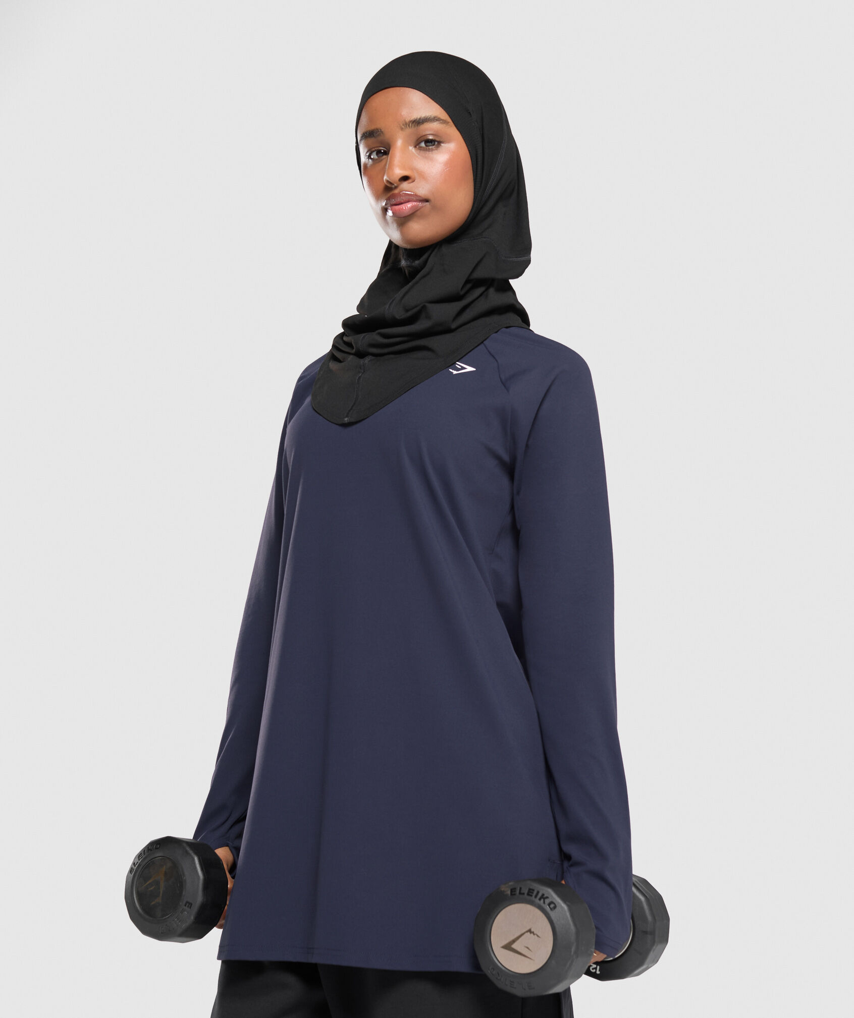 Long Line Long Sleeve Top