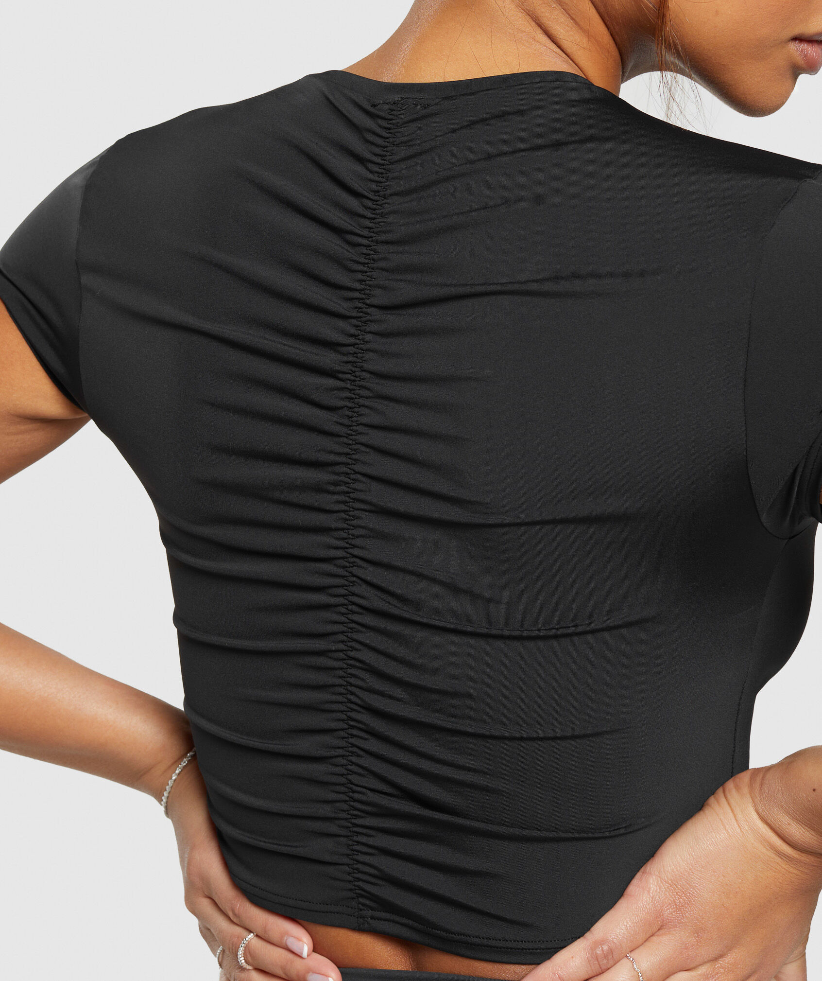 Elevate Ruched Crop Top