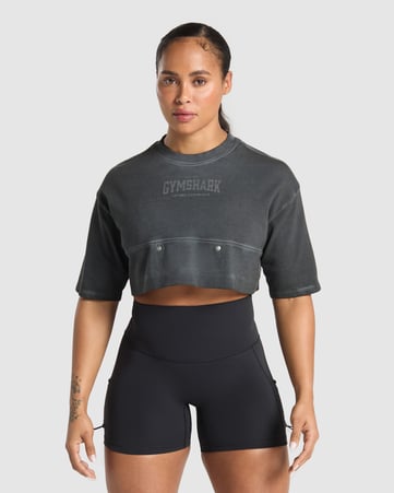 تيشيرت ريست داي قماش ثقيل الوزن