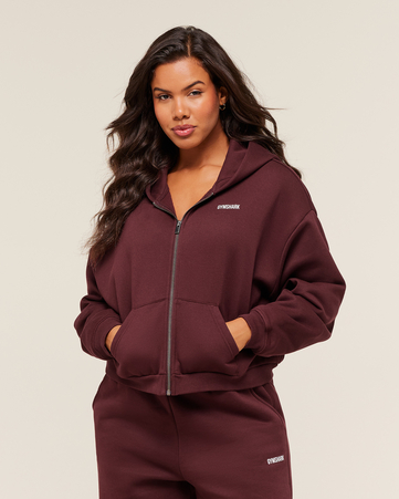 Cosy Luxe Zip Through Hoodie