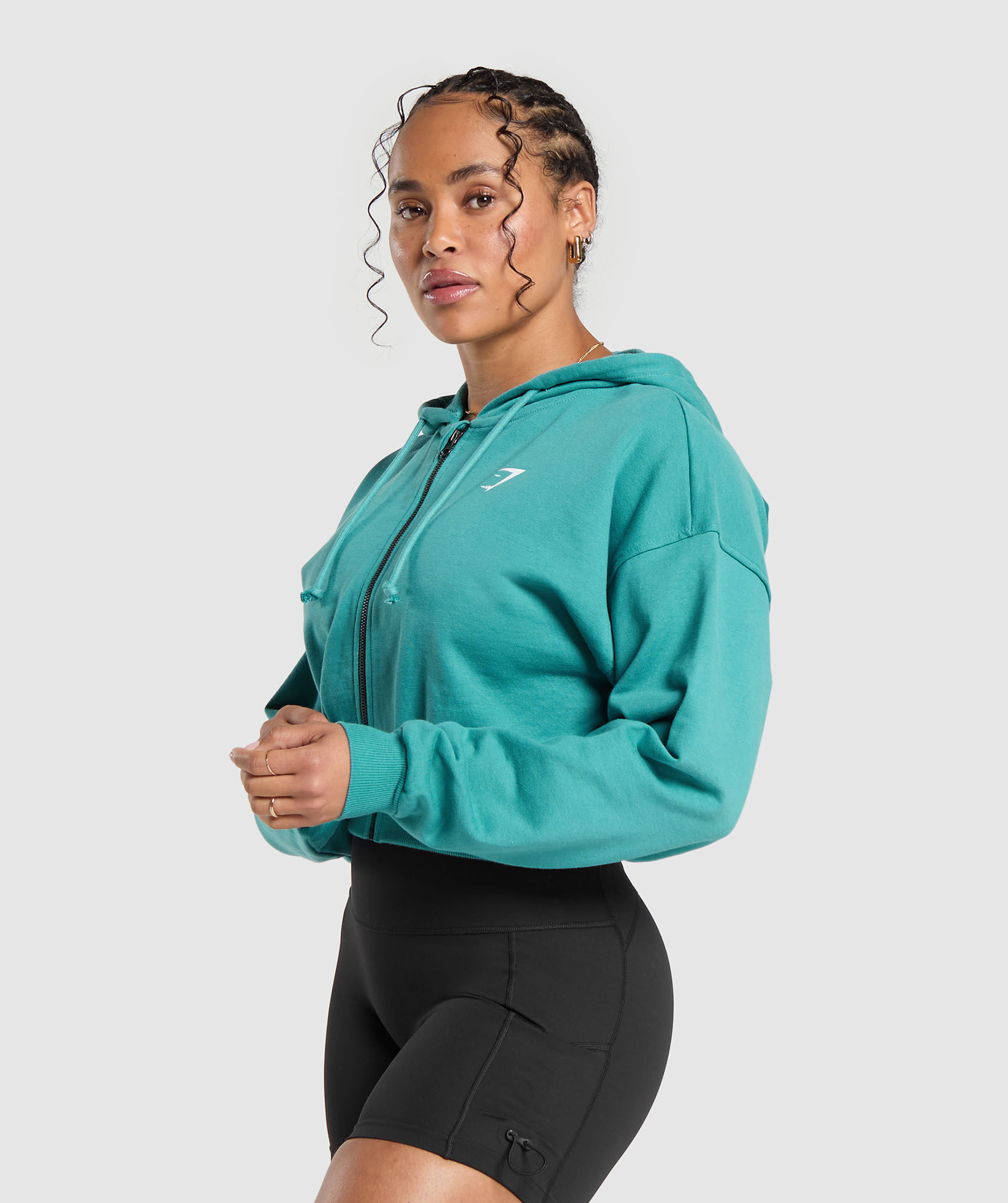 Gymshark Power Midi Zip Hoodie