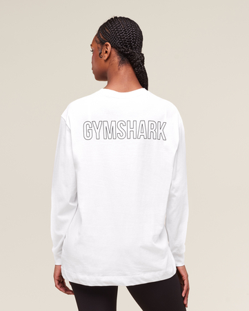 Trace Graphic Long Sleeve Top