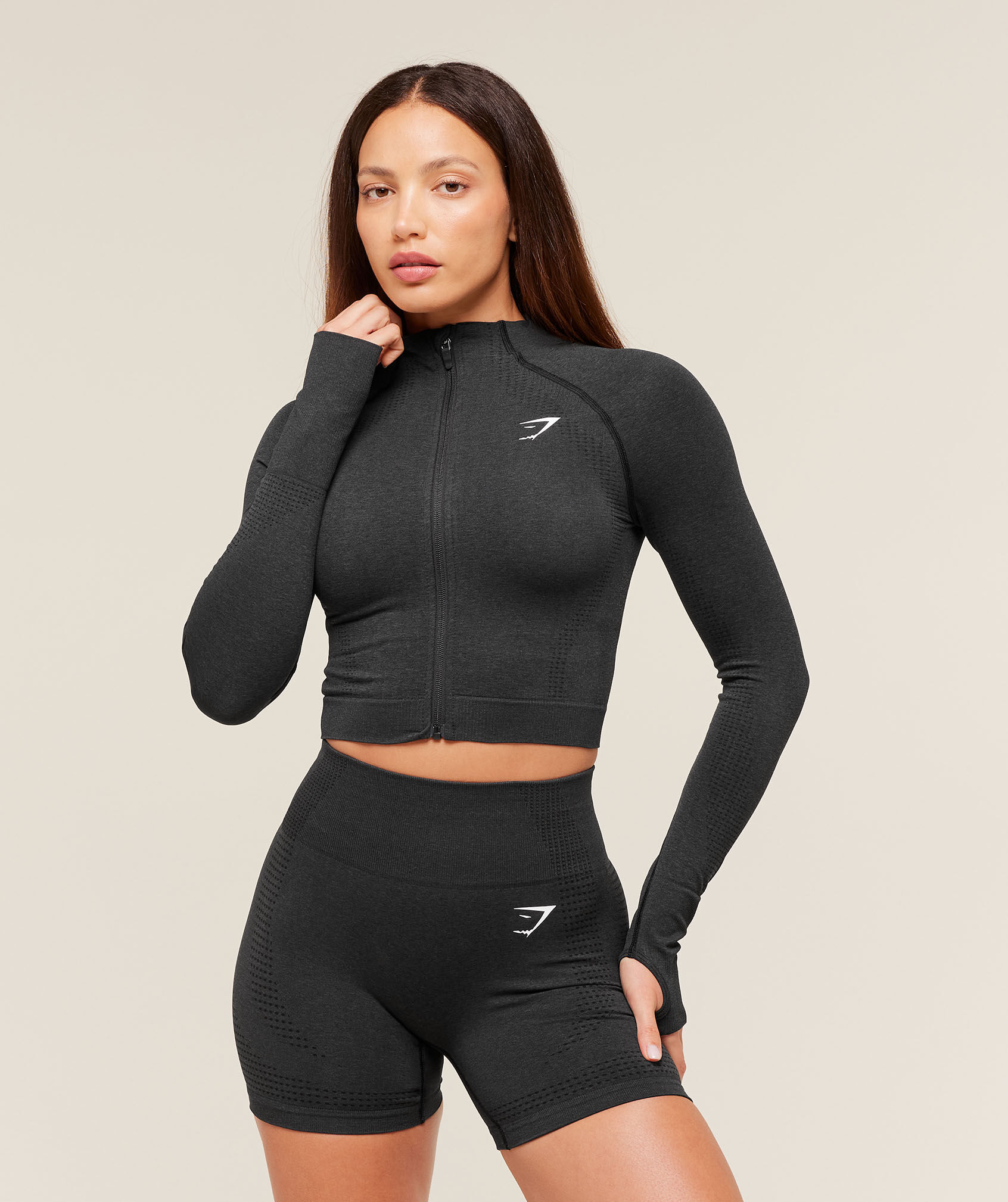 Vital Seamless 2.0 Midi Zip Up Jacket