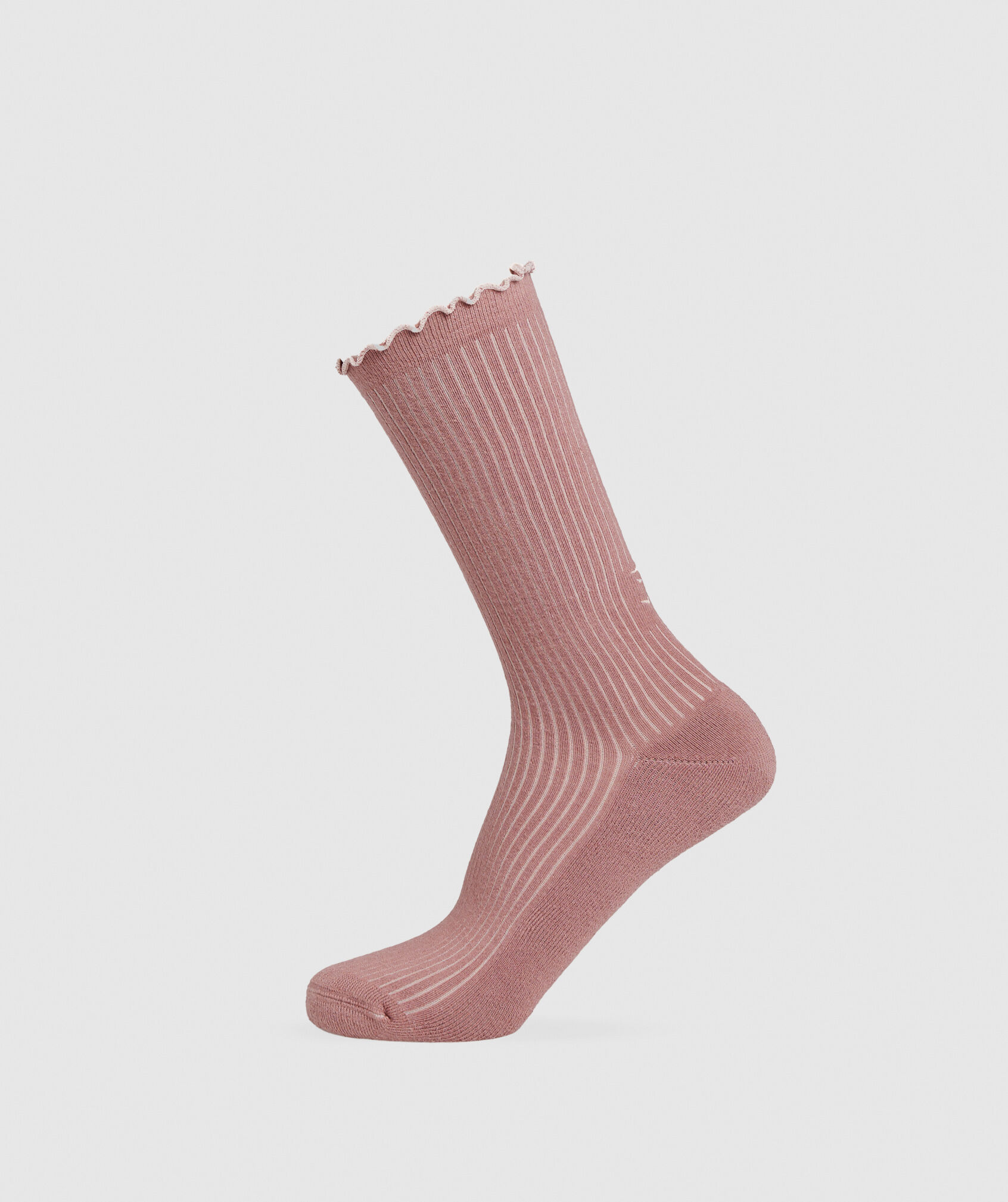 Frill Crew Single Sock