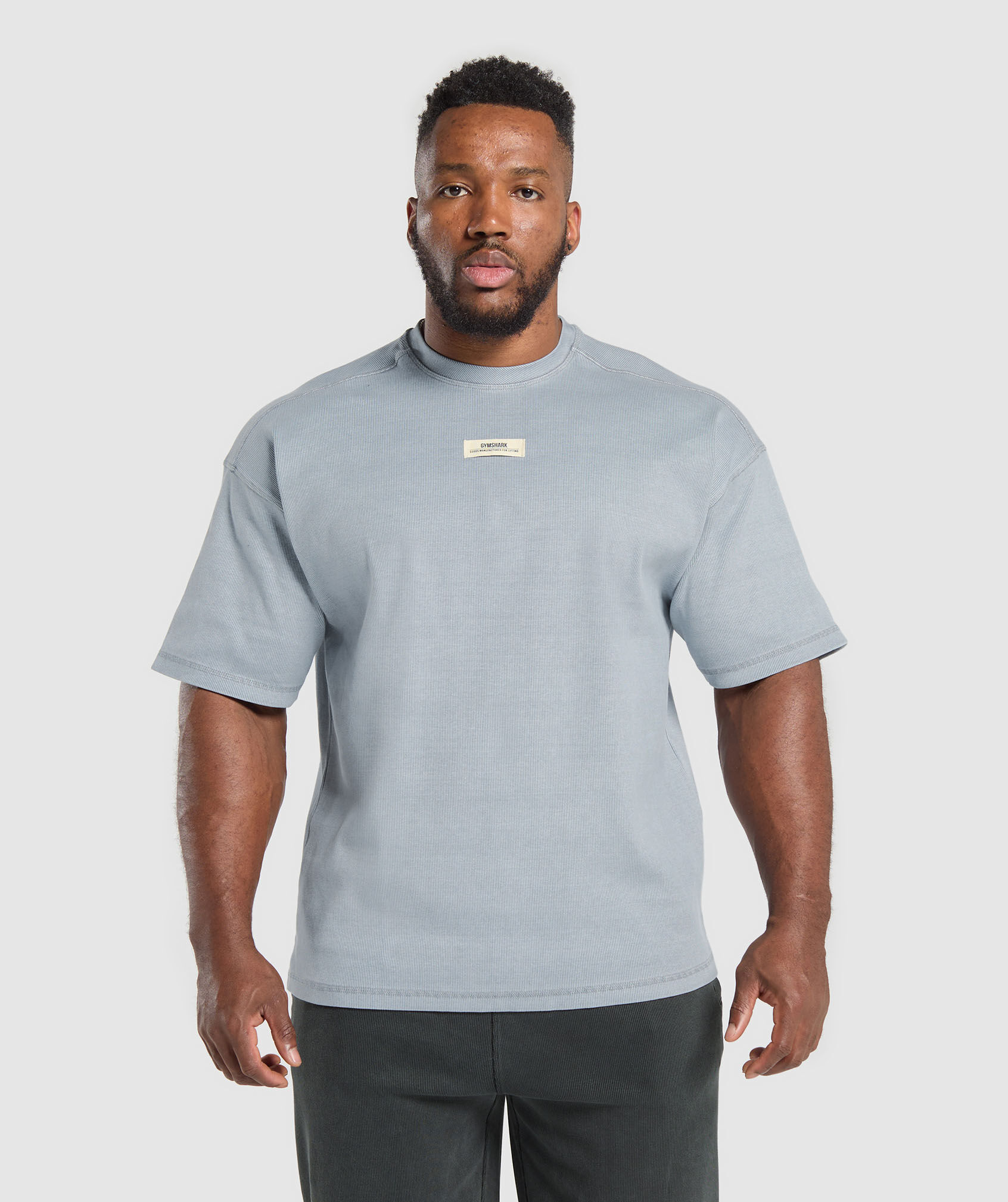Heavyweight Rib Short Sleeve Crew