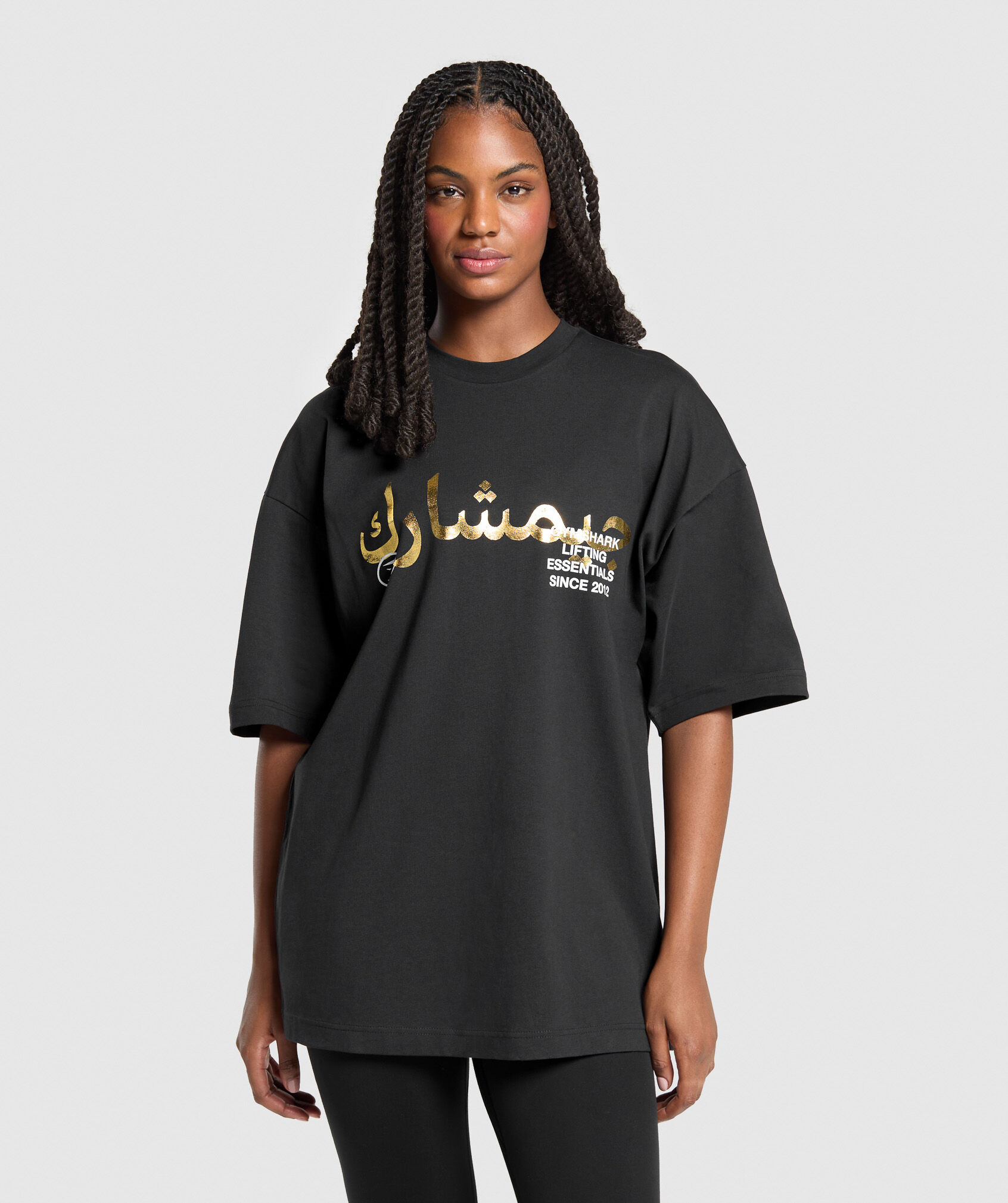 Gymshark Lifting Essentials Oversized Graphic T-Shirt