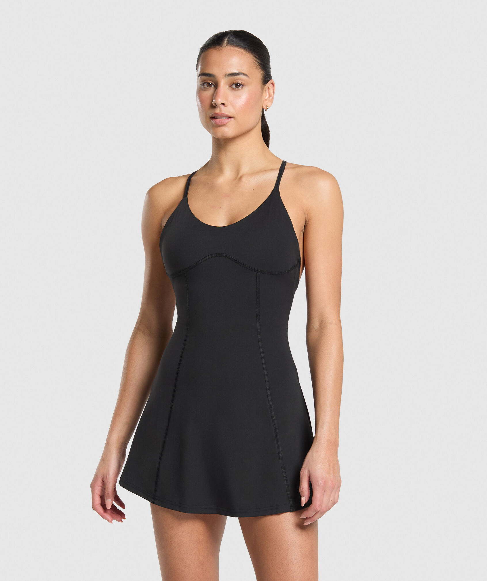 Strappy 2-In-1 Dress