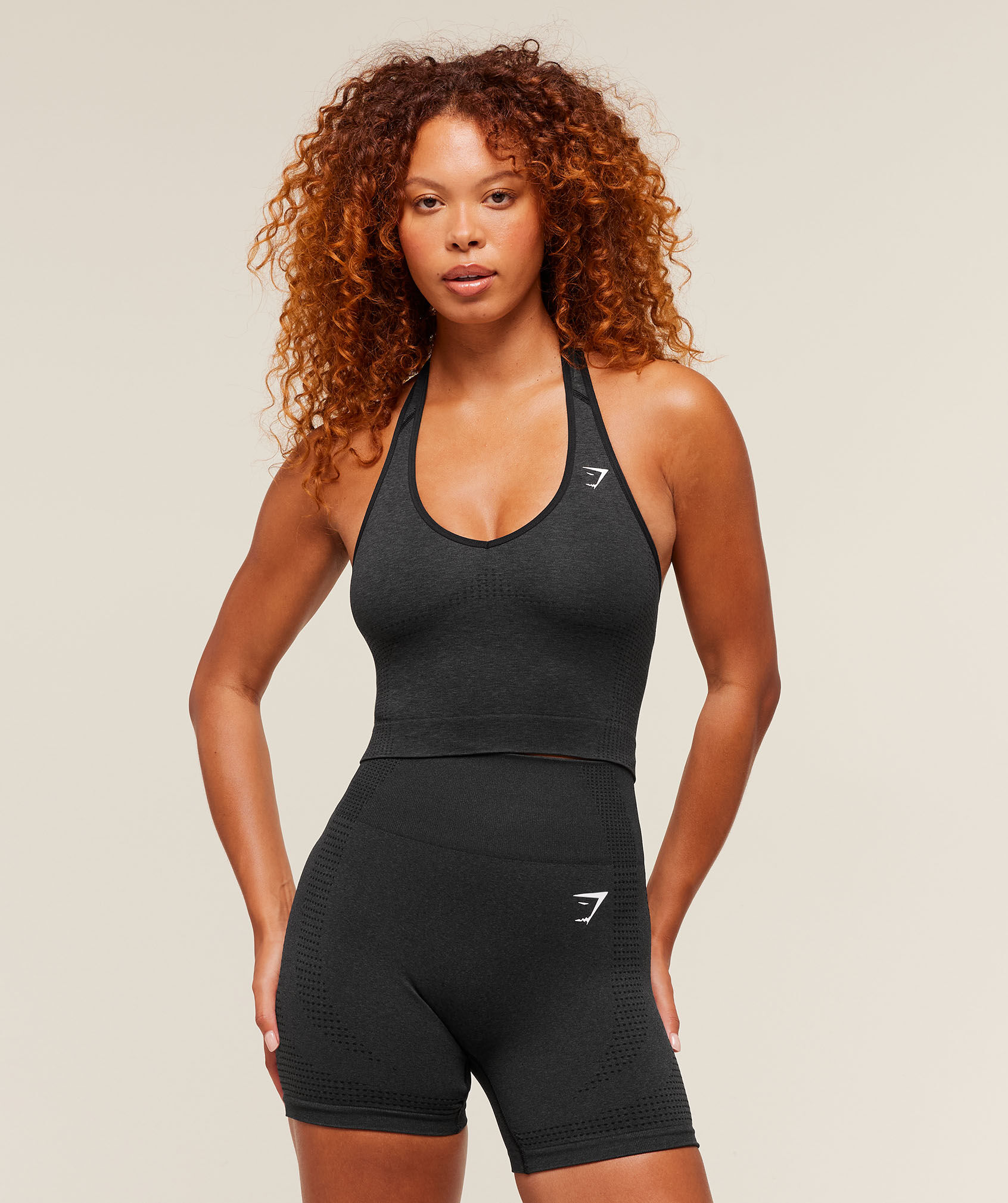 Vital Seamless Halter Neck Tank