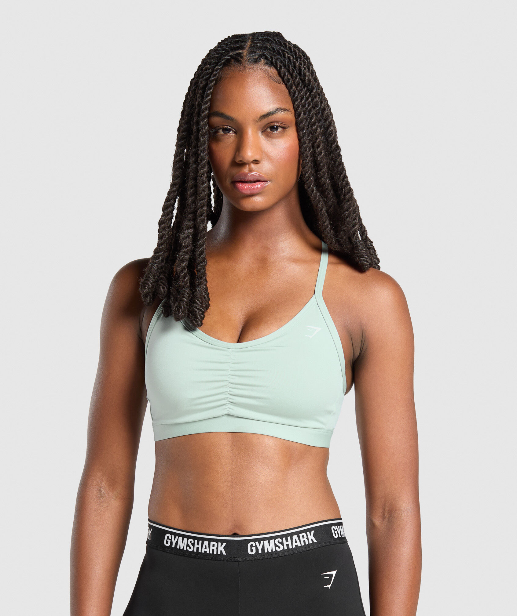 Ruched Sports Bra
