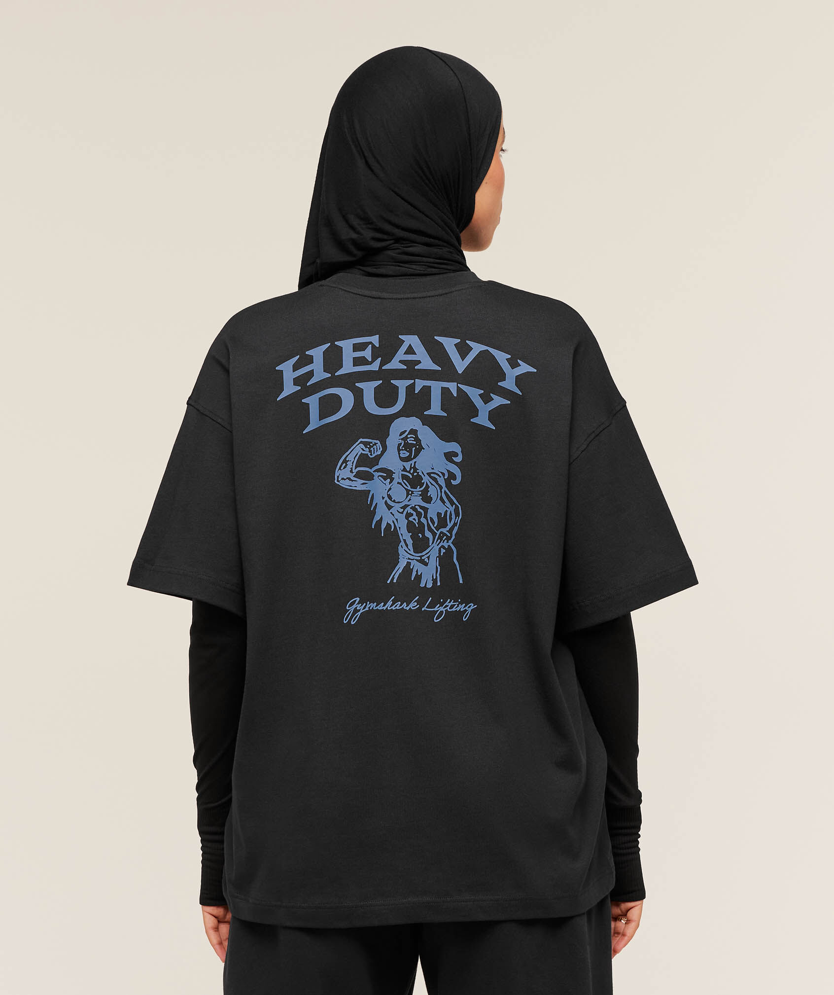 Heavy Duty Graphic Oversized T-Shirt
