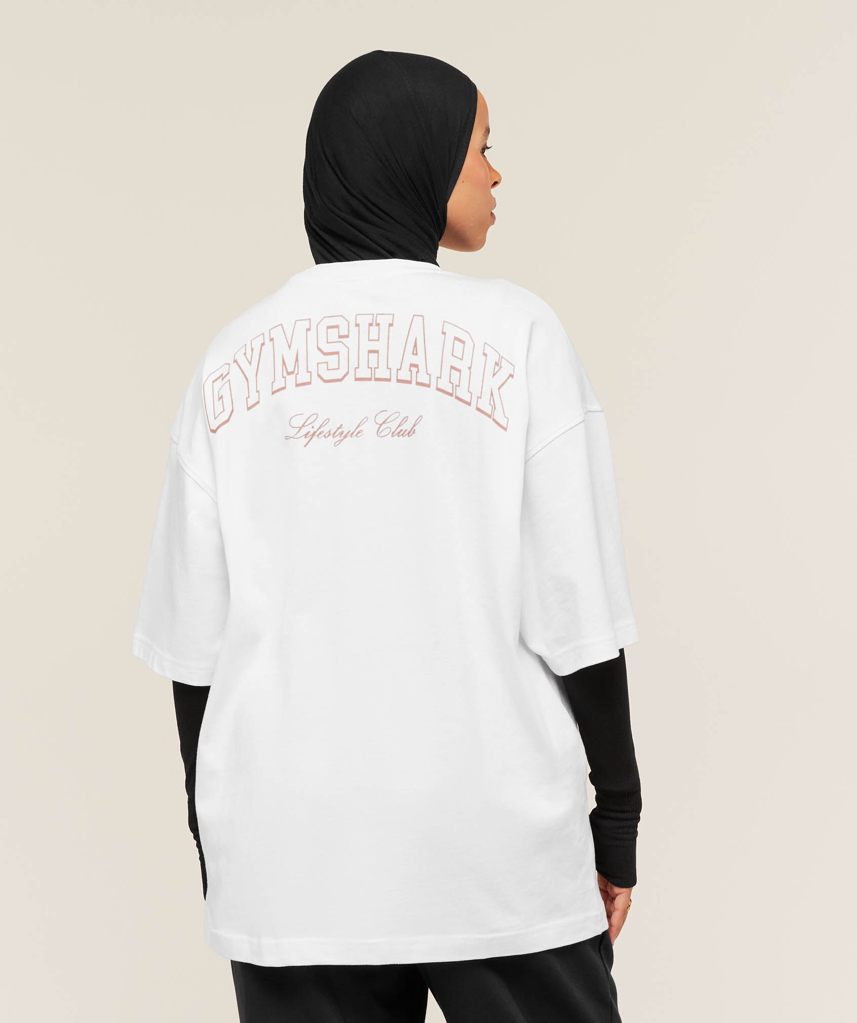 Collegiate Graphic Oversized T-Shirt