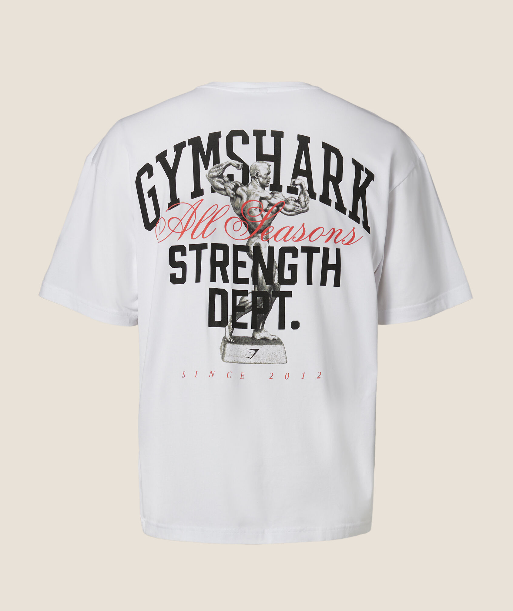 Strength Dept Graphic Oversized T-Shirt