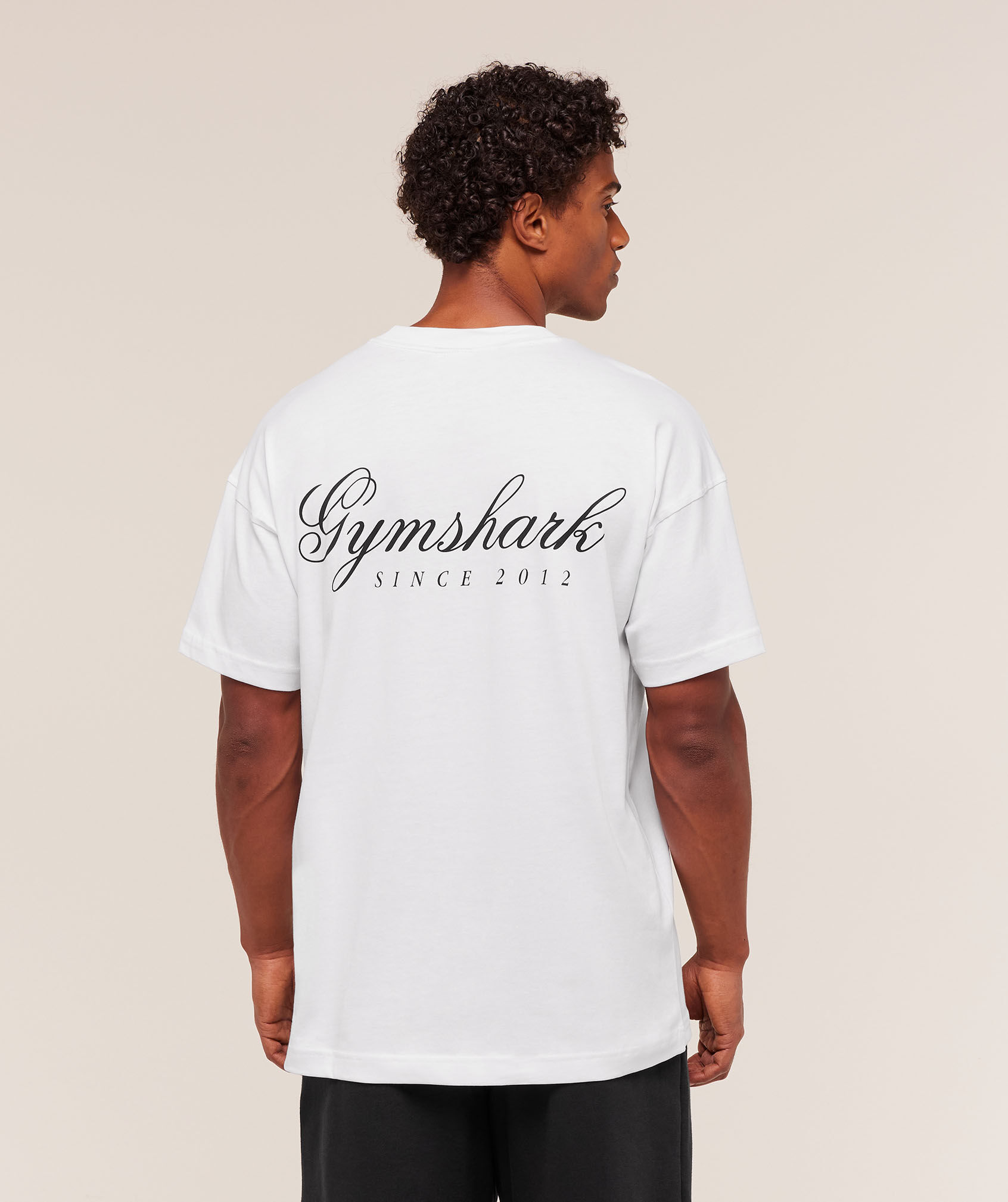 2012 Gymshark Graphic Oversized T-Shirt