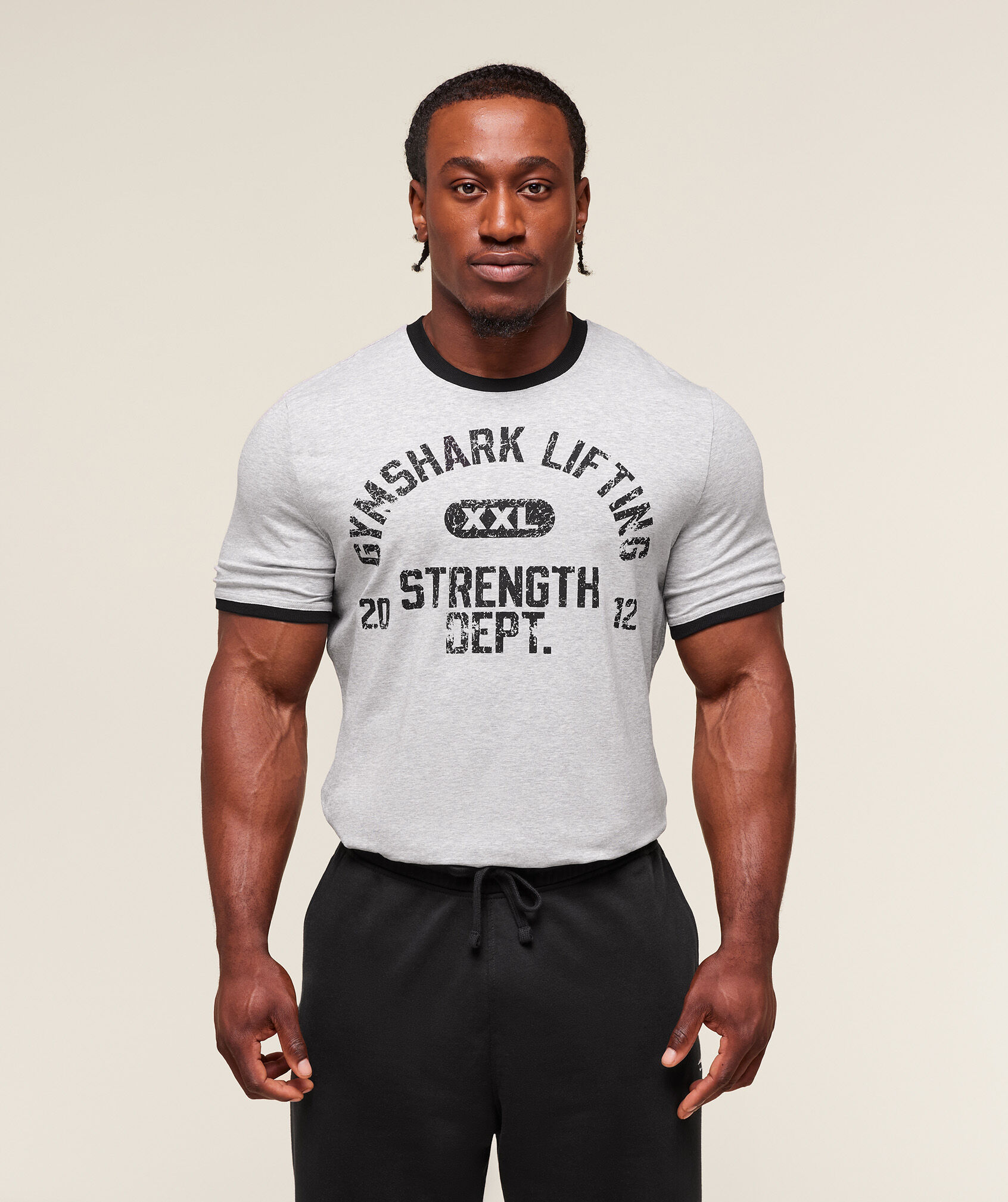 XXL Strength Dept Ringer T-Shirt