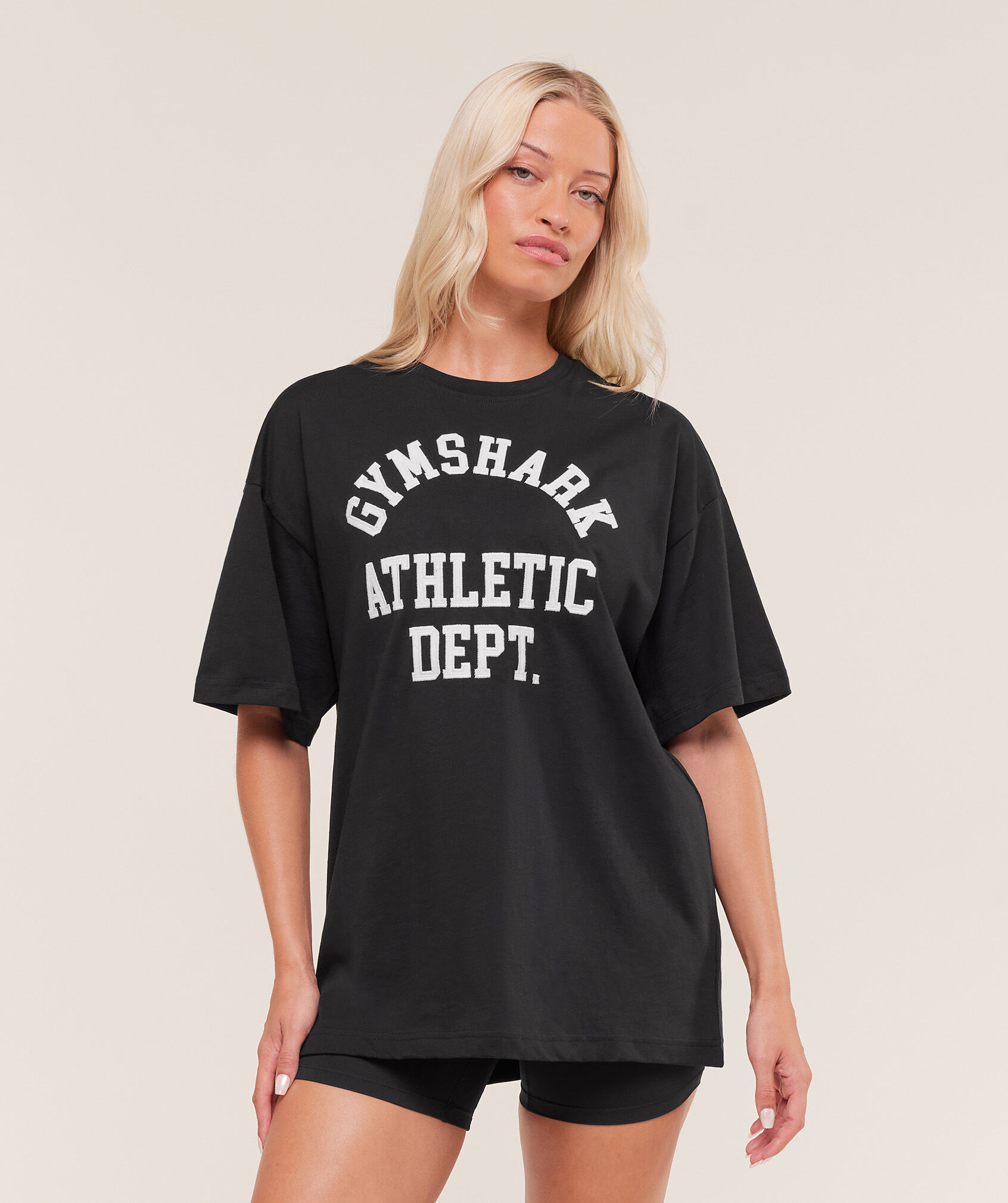 Athletic Department Oversized Graphic T-Shirt