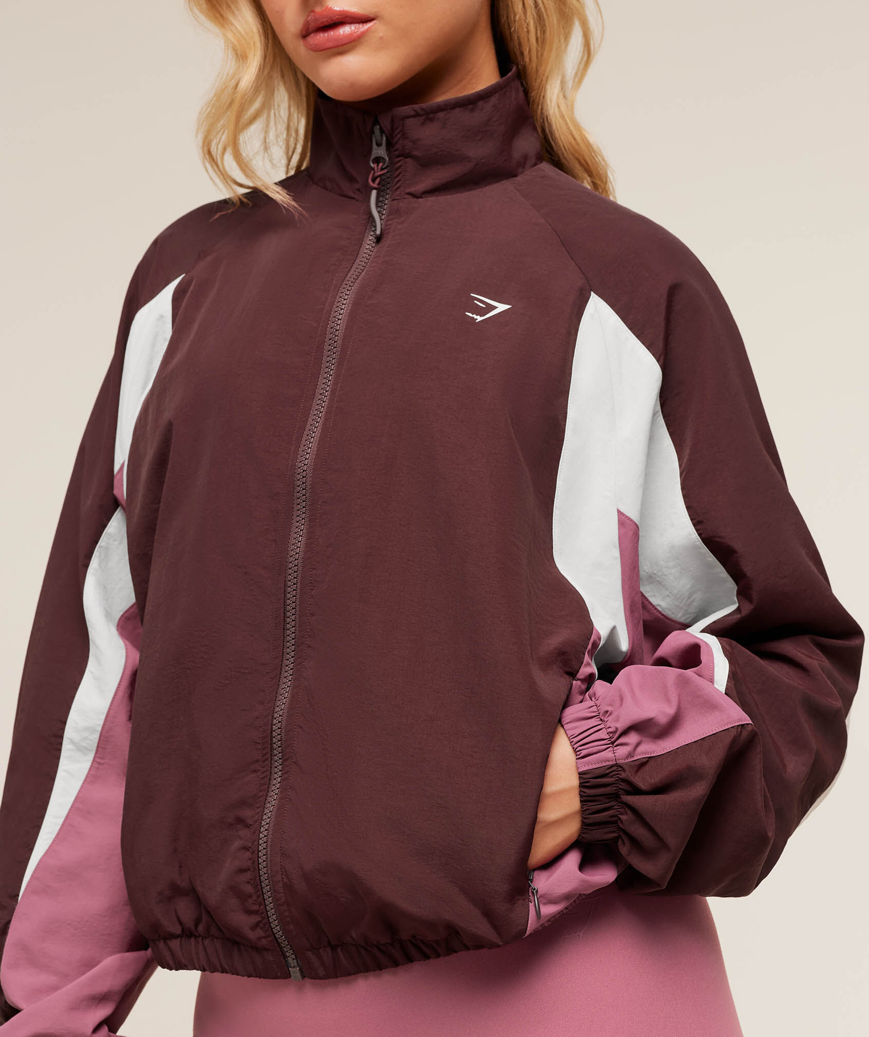 Contrast Woven Jacket