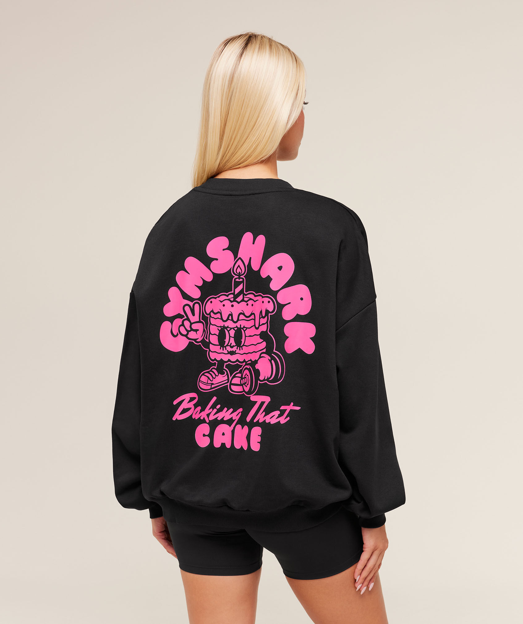 Baking That Cake Graphic Sweatshirt