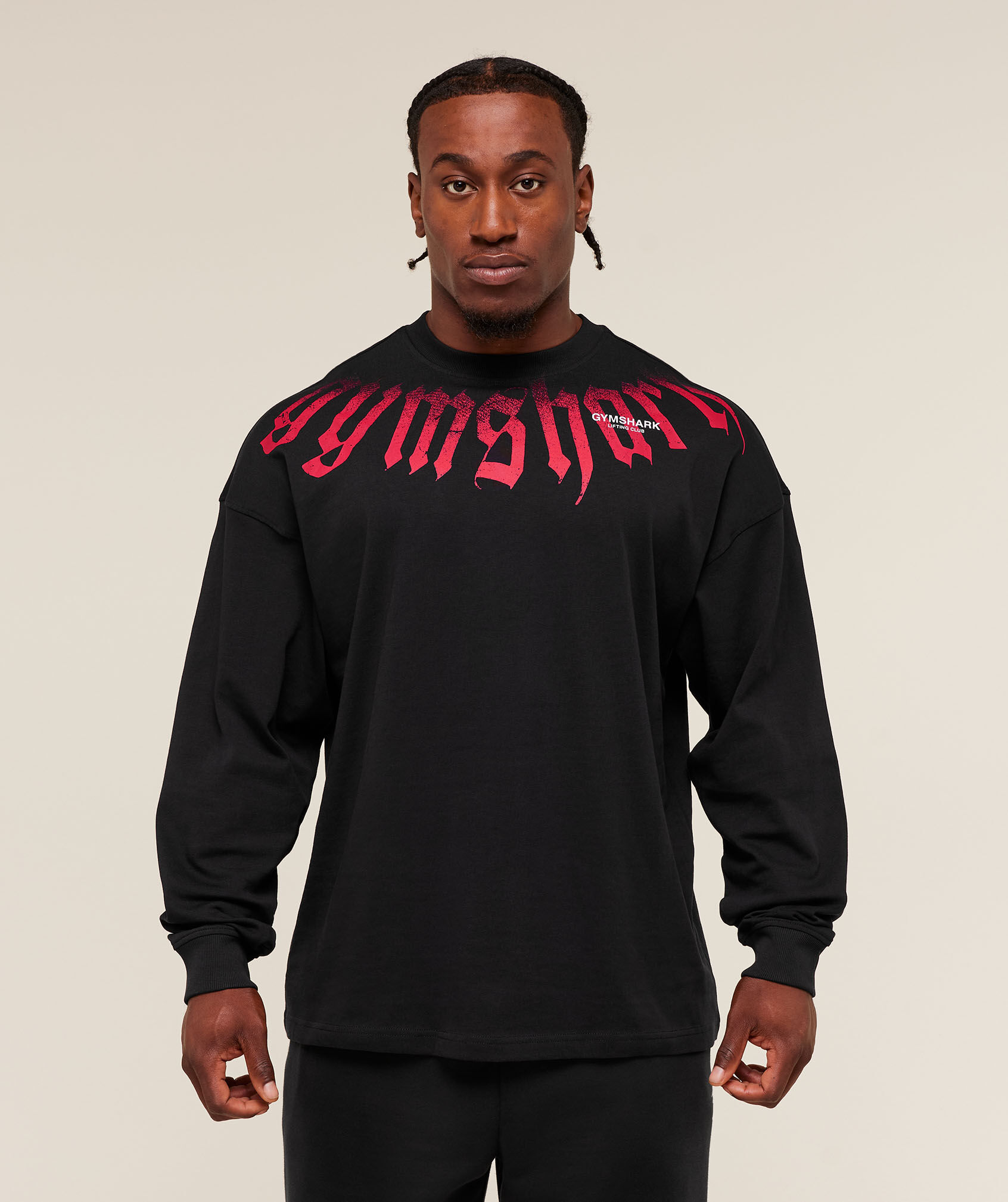 Fade Graphic Long Sleeve T-Shirt