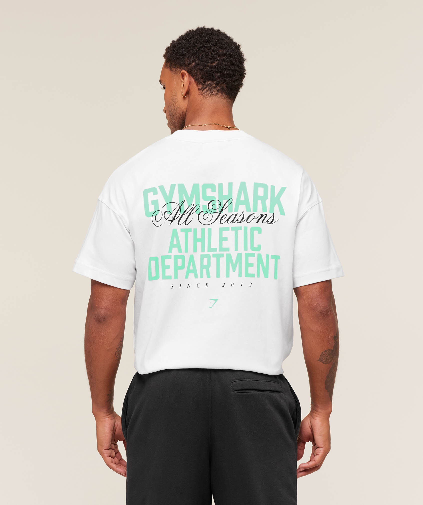 Athletic Department Graphic Oversized T-Shirt