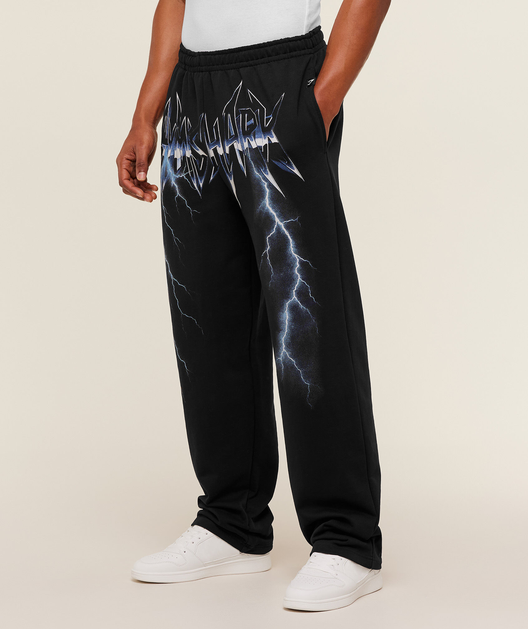 Eagle Band Style Graphic Straight Leg Pant