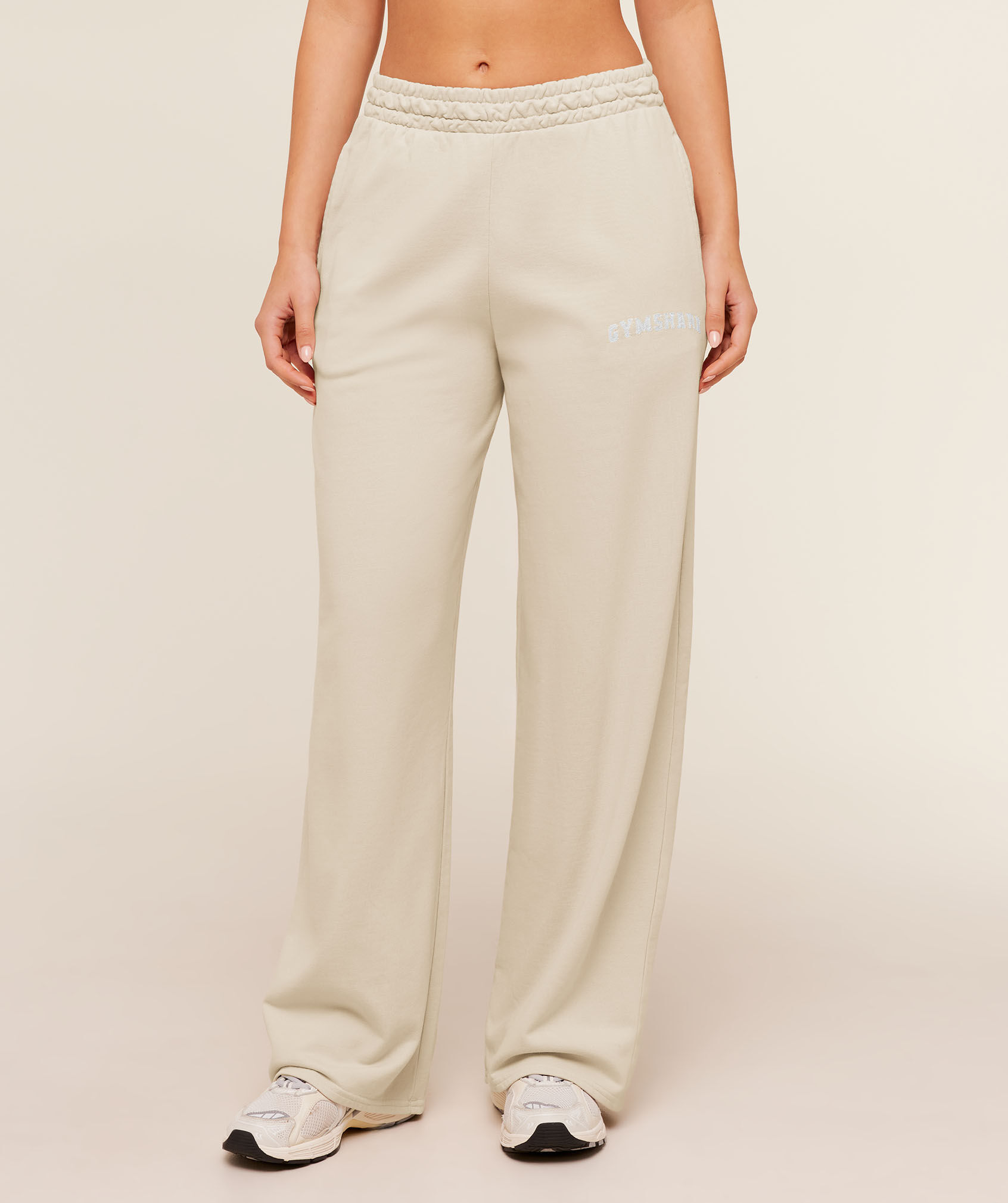 Chainstitch Graphic Wide Leg Jogger