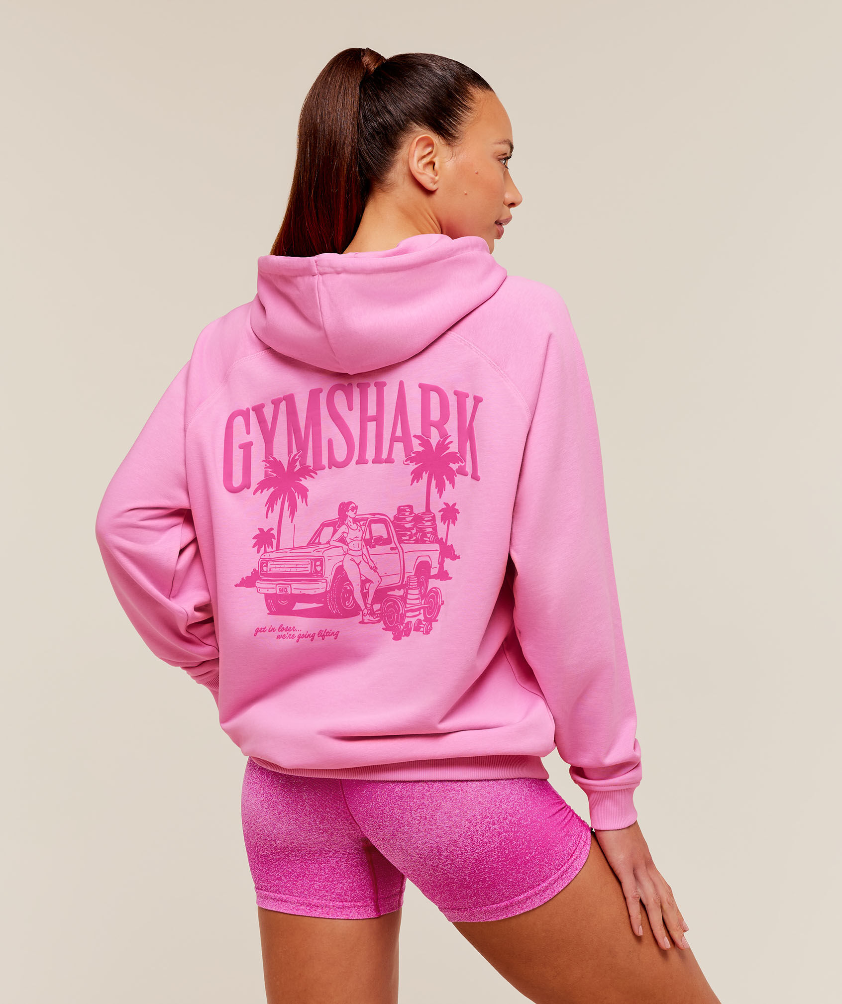 Pick Up Truck Graphic Hoodie
