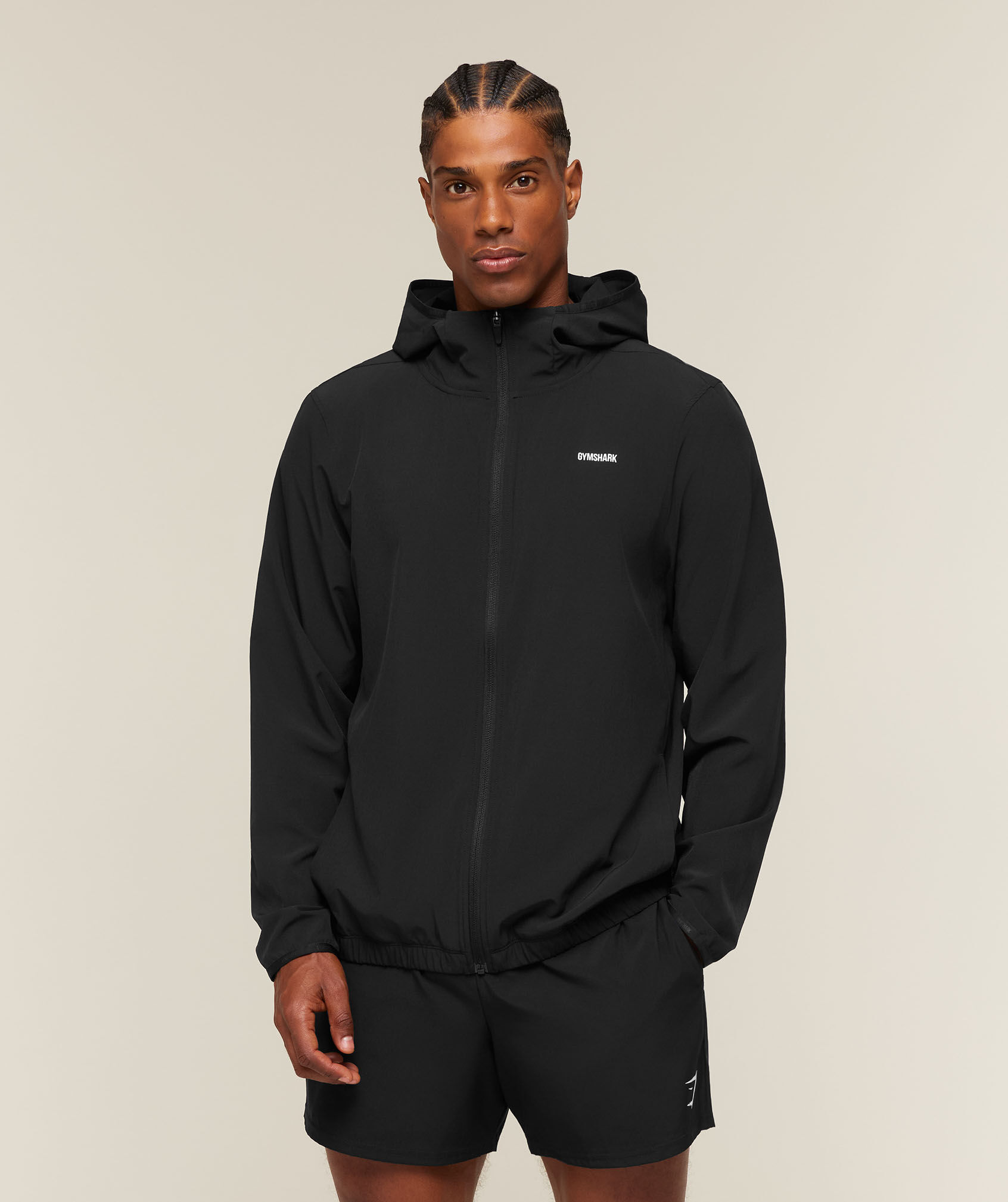 Train Hooded Woven Track Jacket