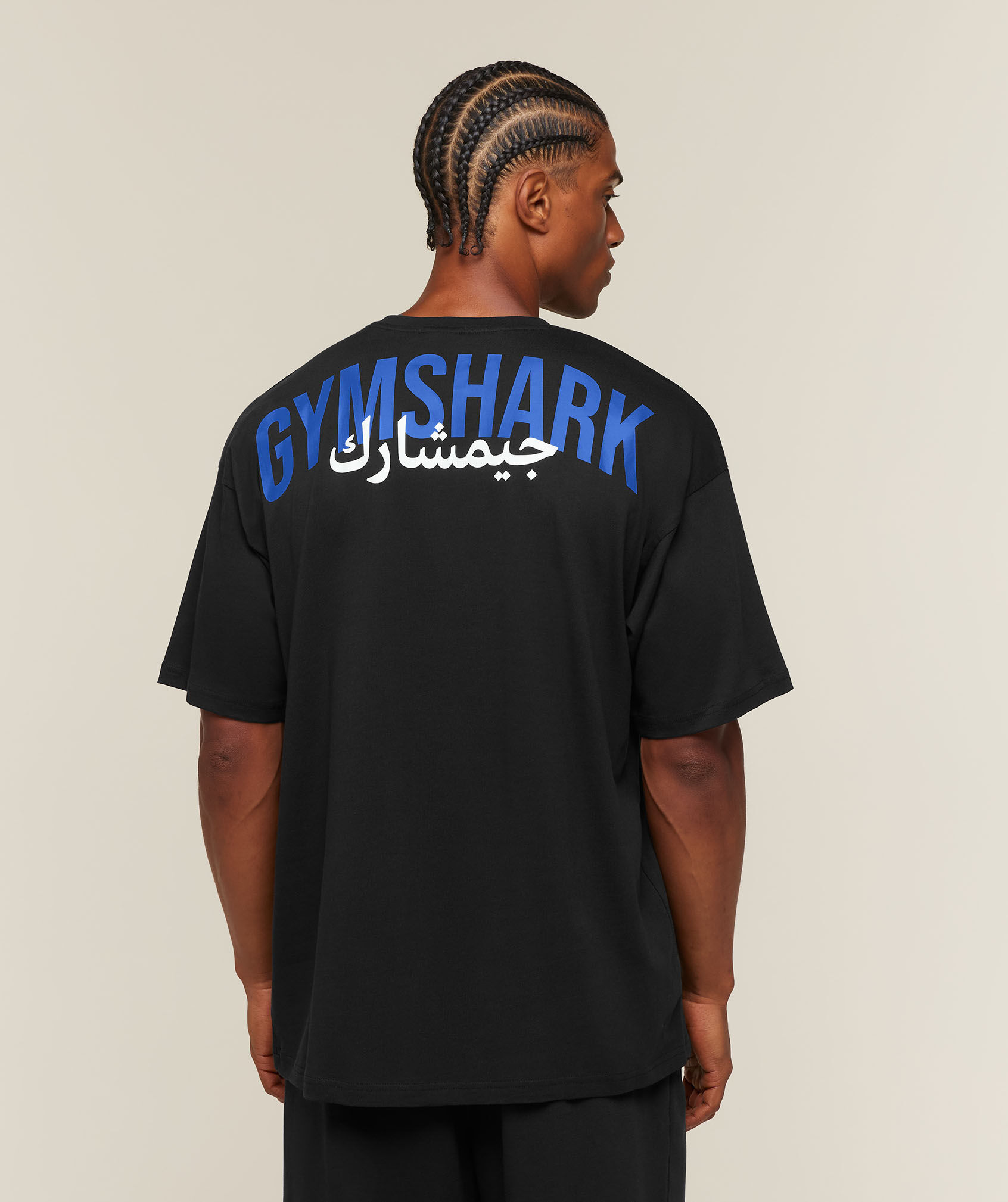 Power Overlay Arabic Graphic T-Shirt