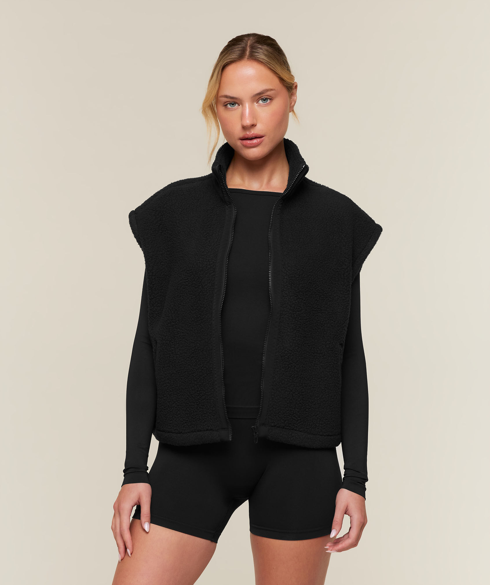 Borg Full Zip Gilet