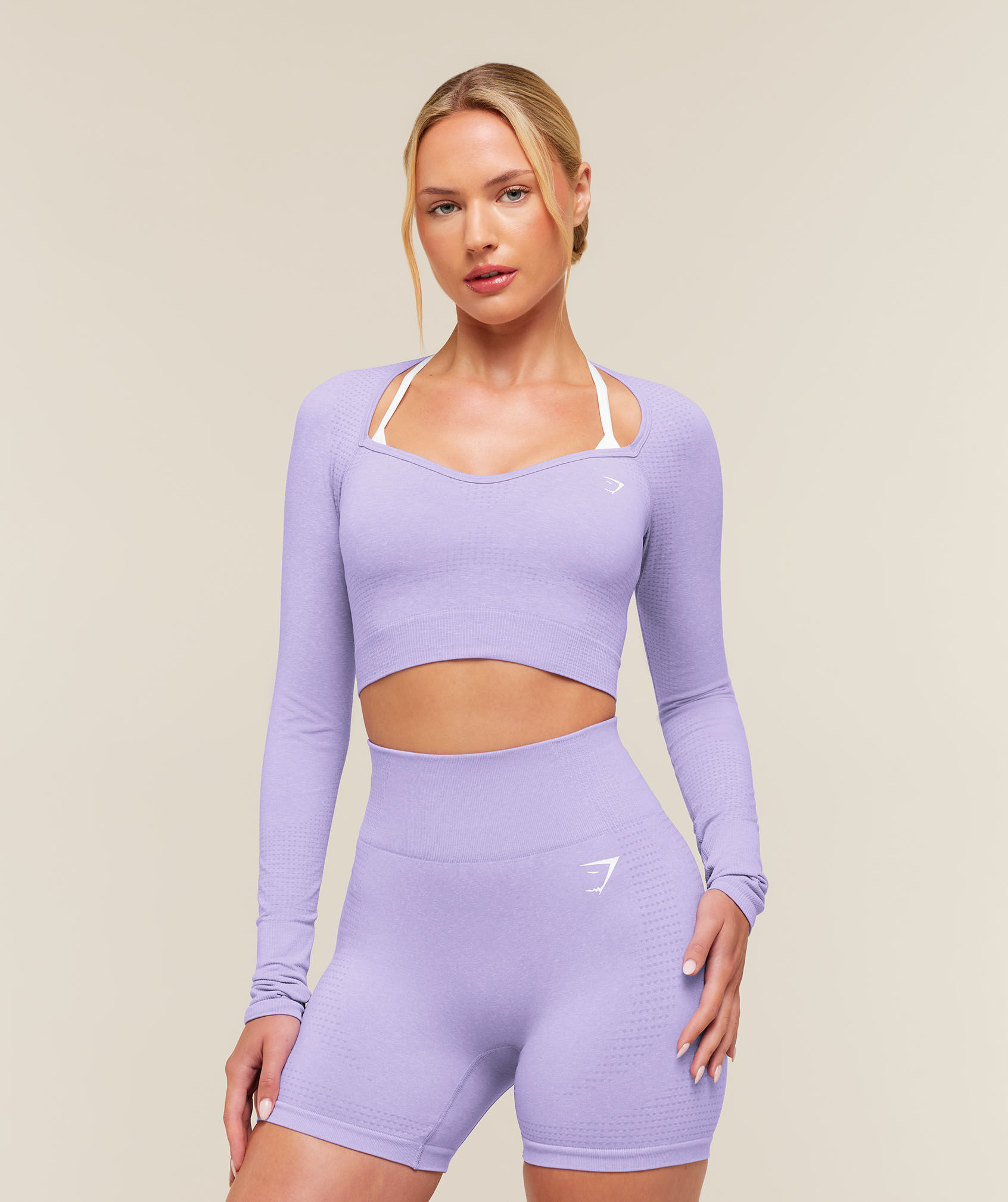 Vital Sweetheart Neck Crop Top