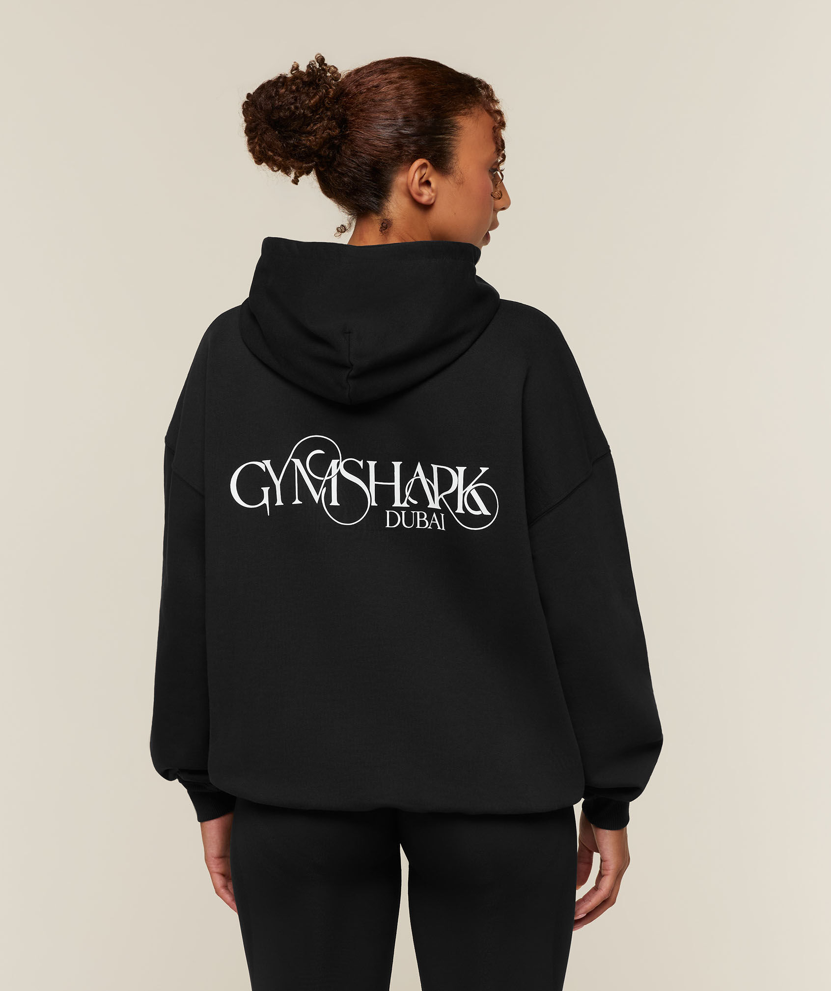 Curly Font Dubai Graphic Hoodie