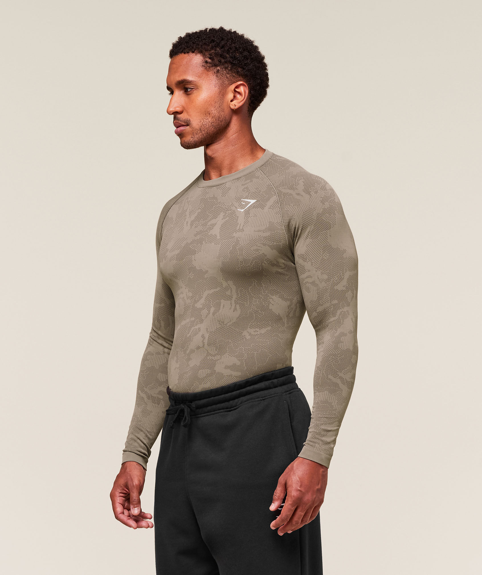 Geo Seamless Long Sleeve T-Shirt