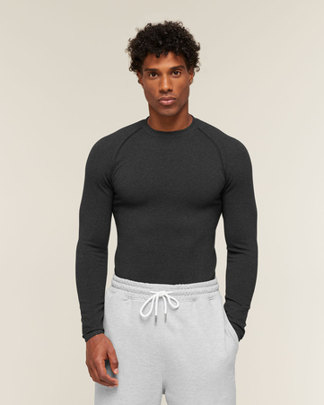 Cotton Seamless Long Sleeve T-Shirt