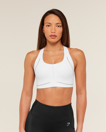 Running Zip Bra