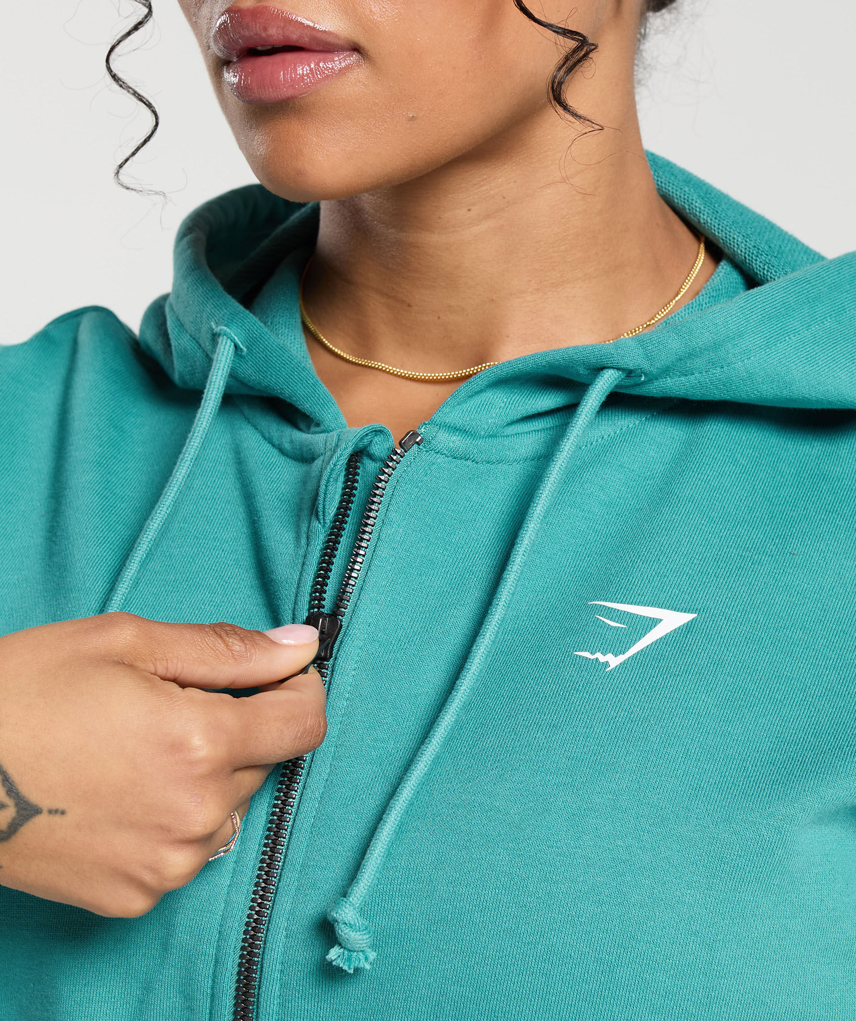 Gymshark Power Midi Zip Hoodie