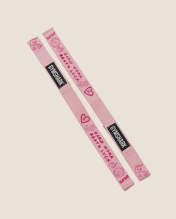 Graphic Silicone Lifting Straps