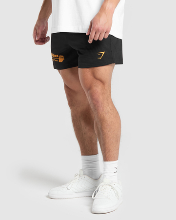 Workout Gear Mesh 5" Shorts