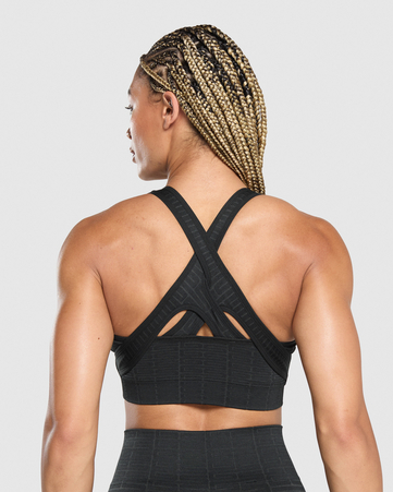 Adapt Monogram Seamless Sports Bra