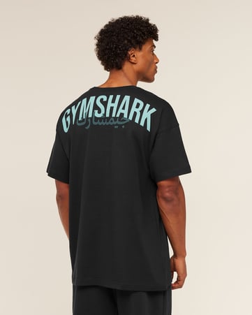 Power Overlay Oversized Graphic T-Shirt
