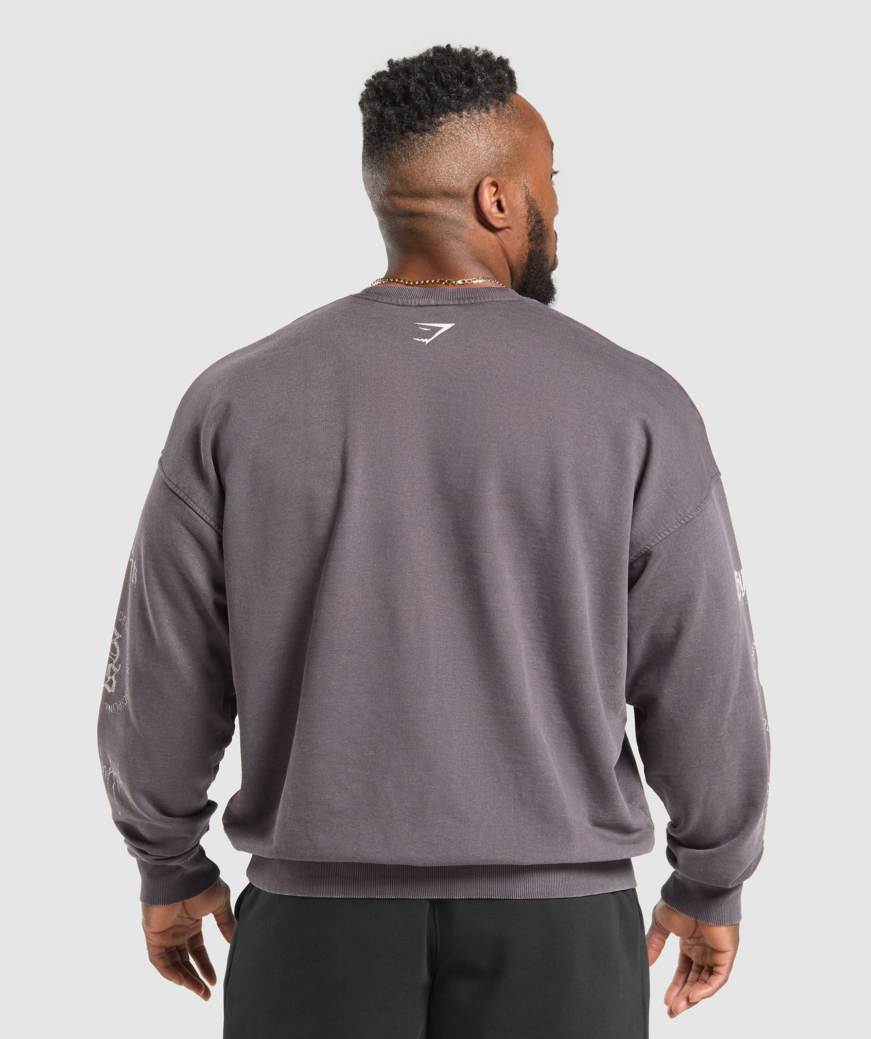 Distressed Graphic Crew