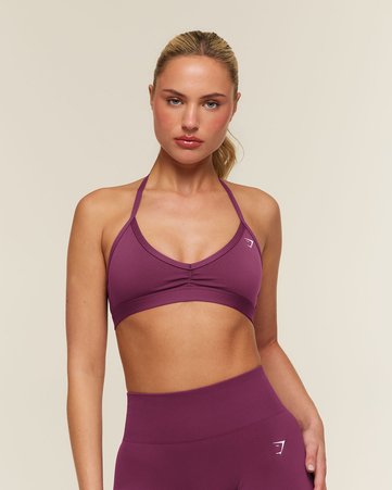 Light Support Minimal Halterneck Bra