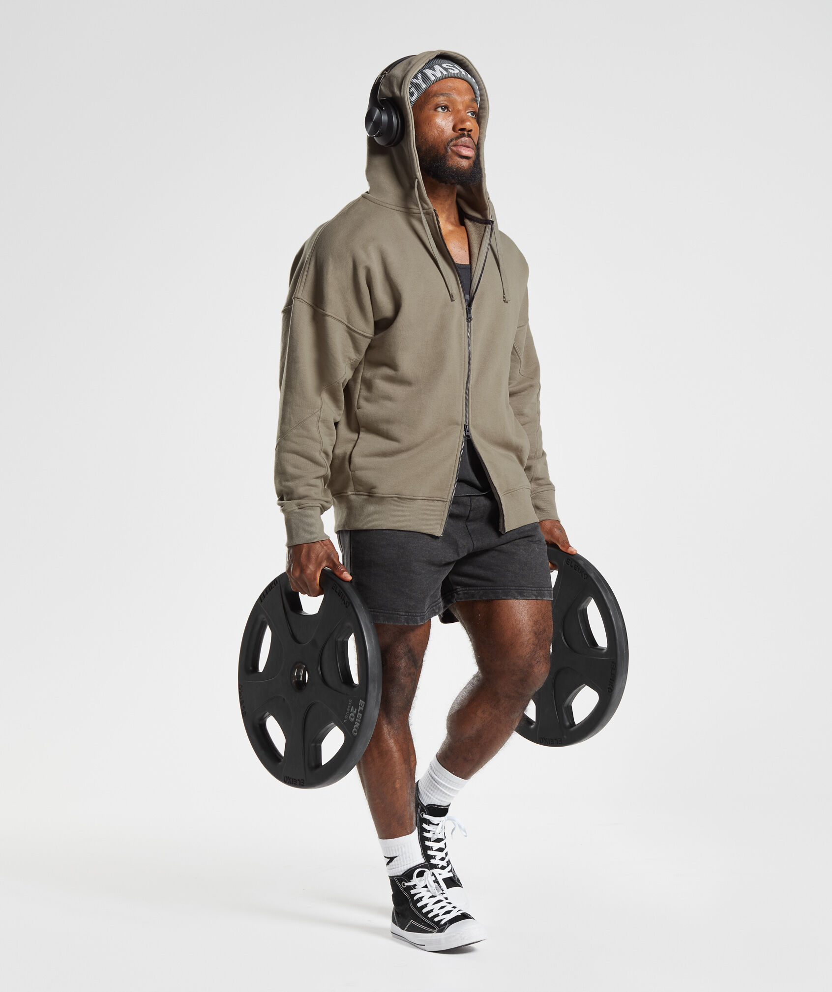 Power Zip Up Hoodie
