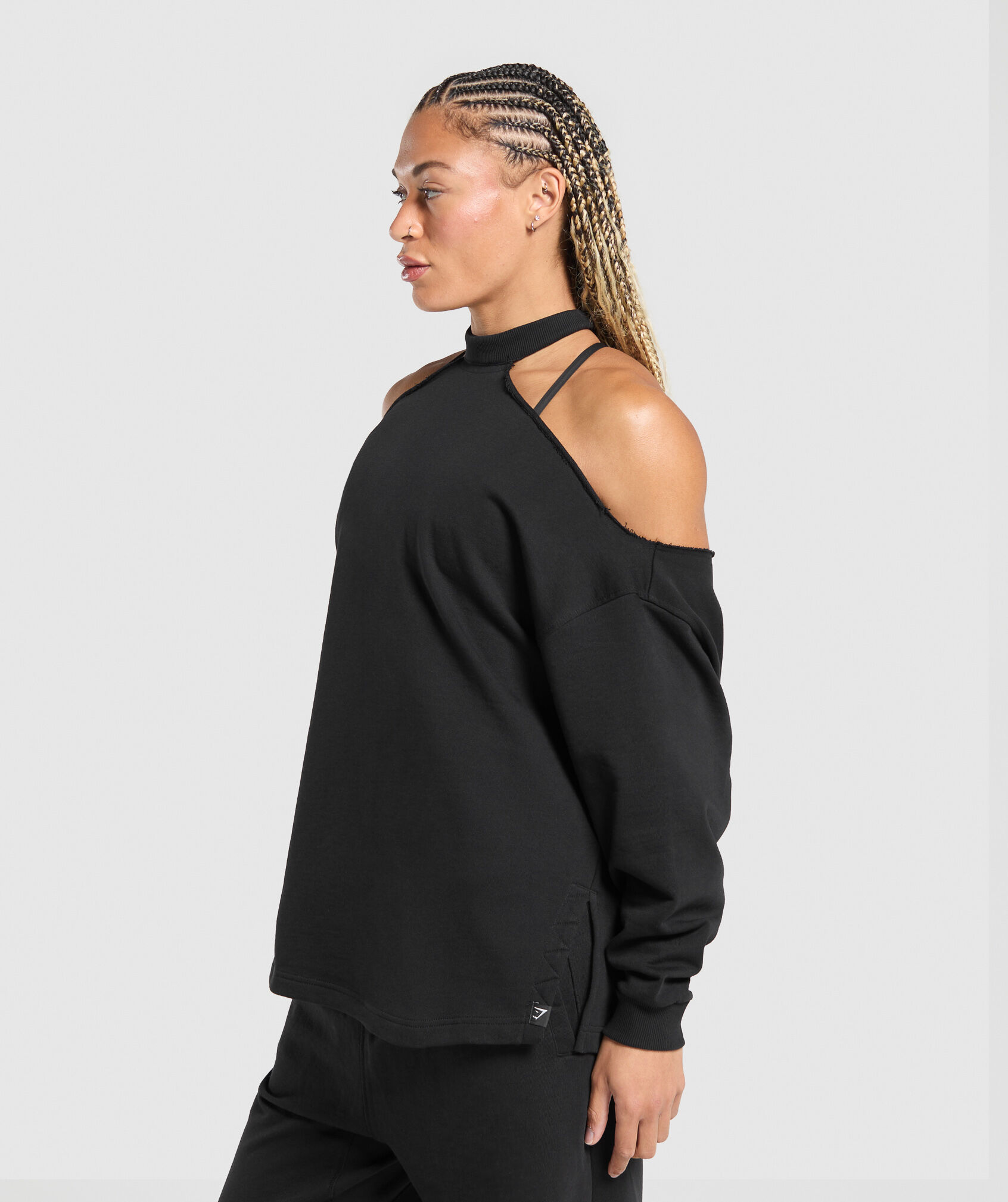 Longline sweatshirts clearance