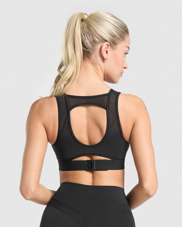 Mesh Back Sports Bra